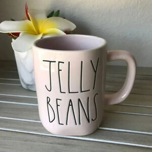 Rae Dunn Pink Jelly Beans Mug